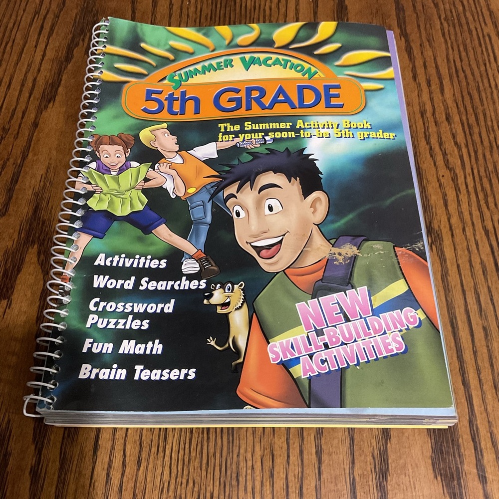5th Grade Summer Vacation Activity Book